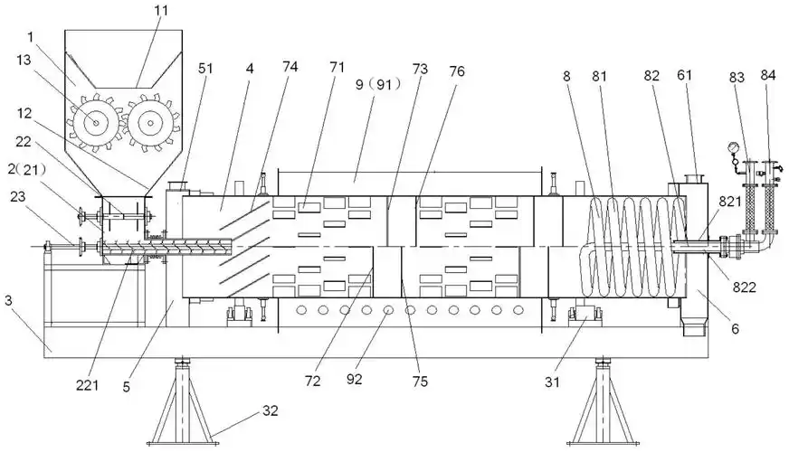 cn112050624a_一种连续进出料烧结回转炉在审