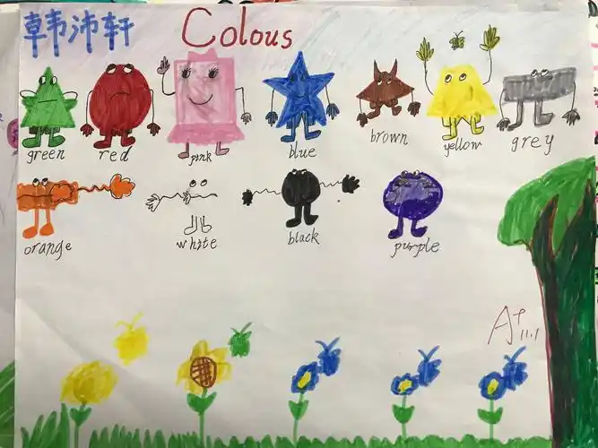 colours主题小报