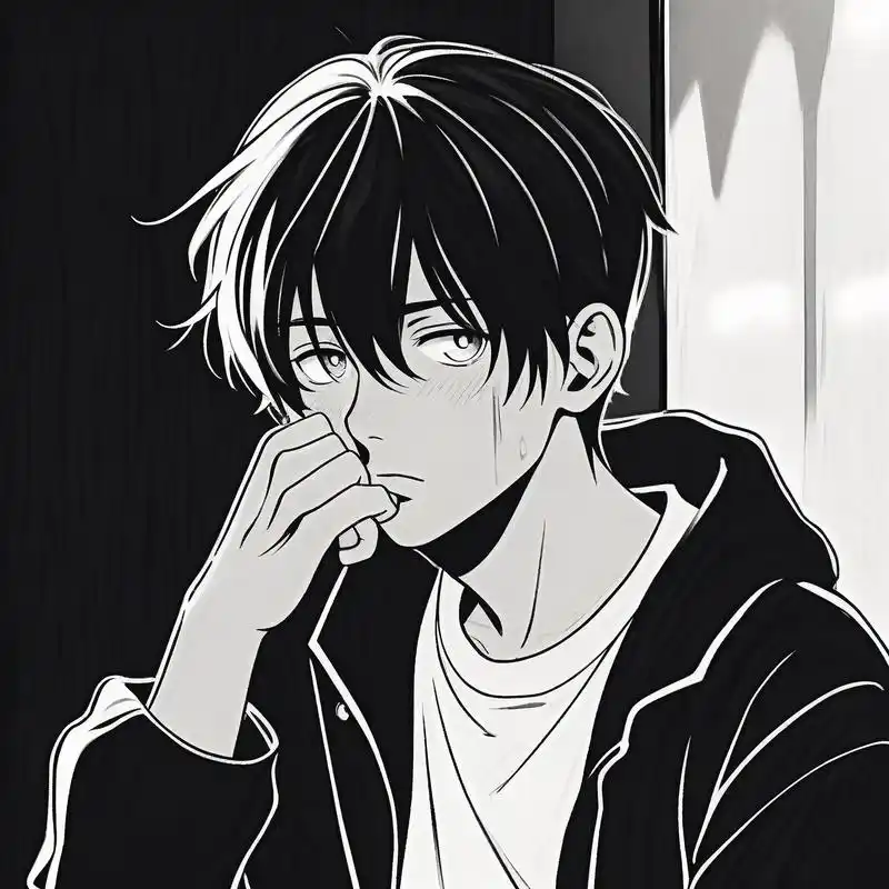 伤感男生头像,尽显孤独与绝望92