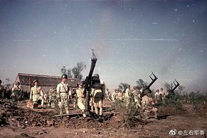 一组拍摄于19491950年间的中国人民解放军彩色照片