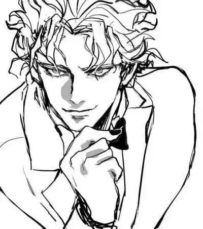 jojo迪奥简笔画