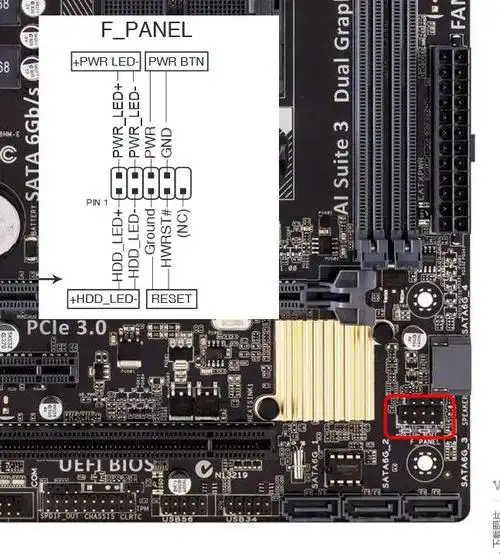 华硕a68的主板跳线怎么样接呢