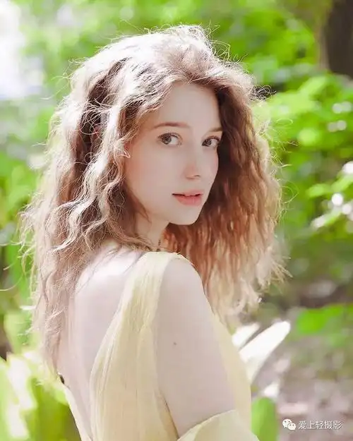 国外人像摄影精致的美女