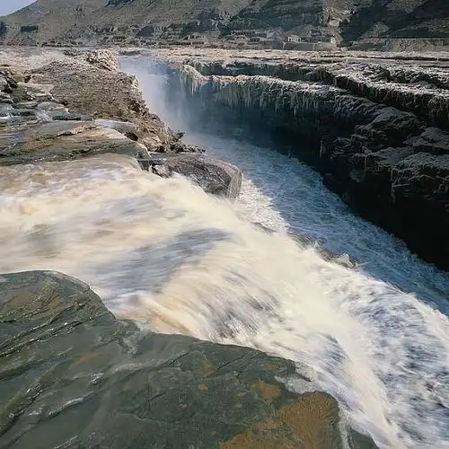 黄河壶口瀑布图片_黄河壶口瀑布高清图片_全景视觉