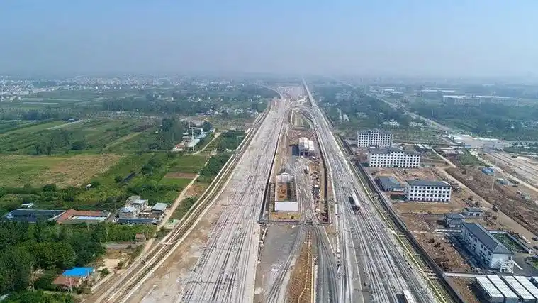 轰动全城!阜阳高铁站内景图首次亮相,美翻了!_安徽