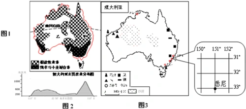 澳大利亚矿产资源 .矿产品出口比例大.