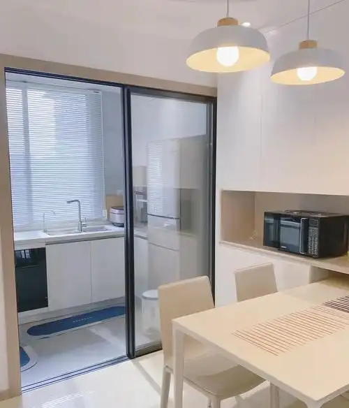 4平米u型厨房设计图,4平方小厨房装修效果图大全