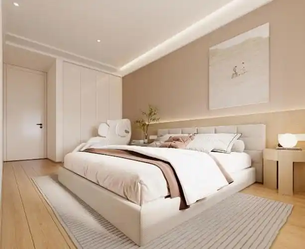 原木色 白色,简约美宅,清新自然