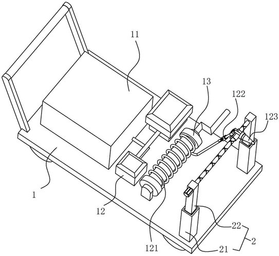 本实用新型涉及农作物药物喷洒设备的技术领域,尤其是涉及一种喷药机.