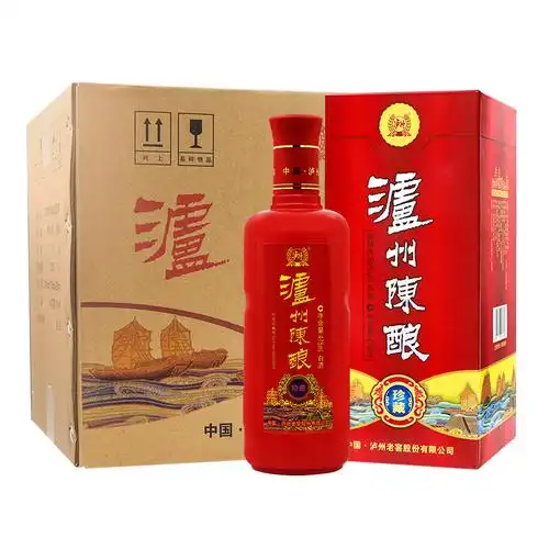 泸州老窖泸州陈酿珍藏52度白酒475ml6瓶