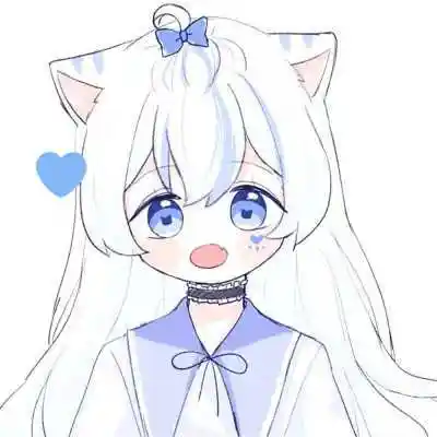 动漫乖巧呆萌女生头像