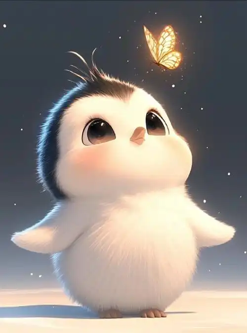 给可爱的企鹅宝宝点赞