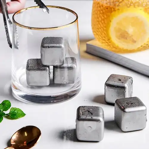 不锈钢冰块速冻冰粒日本威士忌冰镇神器金属铁冰冰块速冻器>800_800