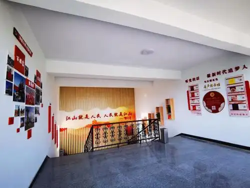 乌江镇建设党史文化长廊打造学习教育新阵地图