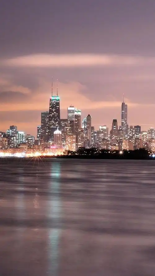 夜晚城市美景唯美意境高清手机壁纸免费专辑套图8