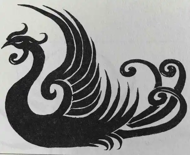 凤凰图腾的形式展现