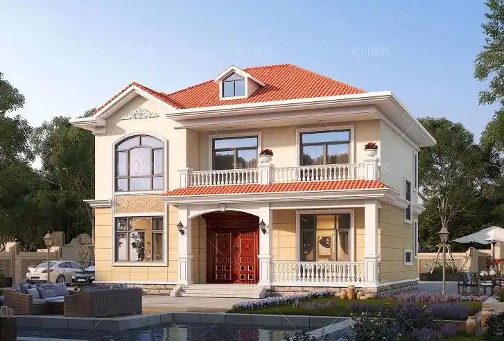 5套12x10米二层别墅,布局外观各有千秋,你家宅基地更适合哪套?