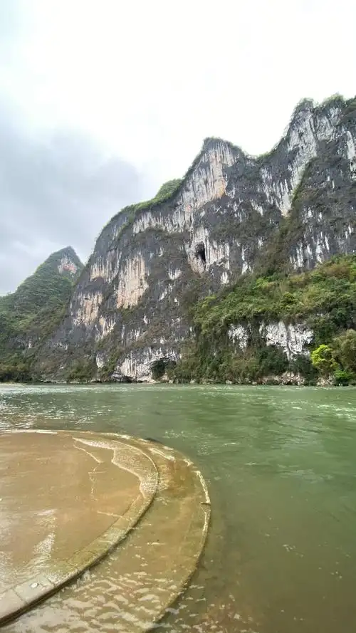 广西桂林阳朔九马画山漓江山水