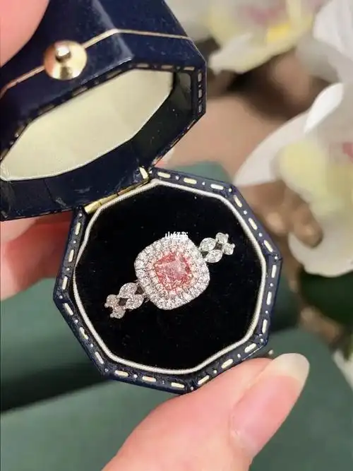 好价格#彩钻  #粉钻 #粉钻戒指