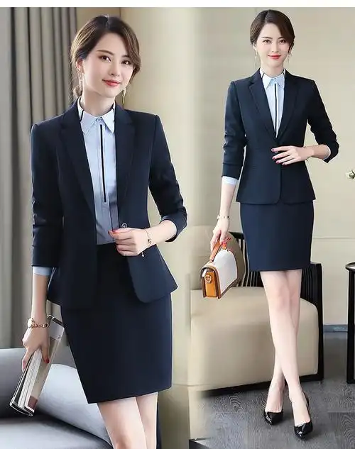 微羽轩小西装女职业装女装套装女士正装新品白领商务面试工作服女士