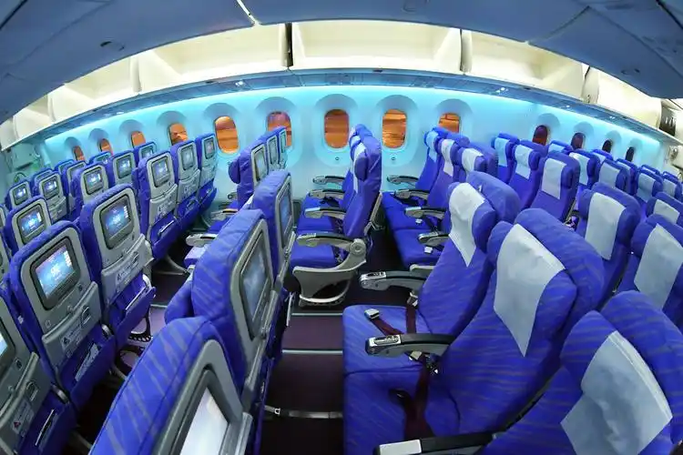 南航波音787飞机执航沈穗航线