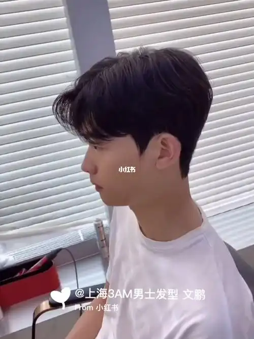 上海男士韩式发型男士服帖烫男生分头发型