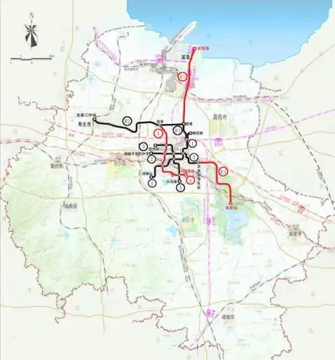 潍坊城市轨道交通线网规划批前公示市民可反馈意见