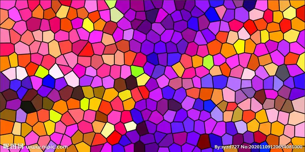 彩色玻璃贴图图片