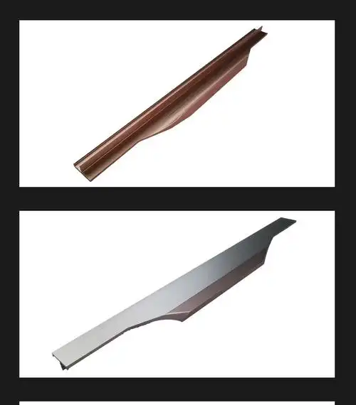 现货斧头款卡板铣型拉手现代简约衣柜门把手铝合金橱柜门拉手把手