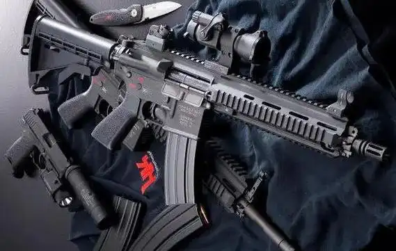 世界最好的步枪之一黑克勒科赫hk416