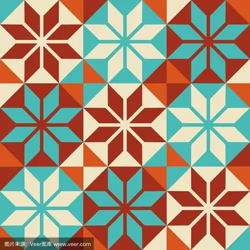 拼缝物,式样,多色的,镶嵌图案,瓦