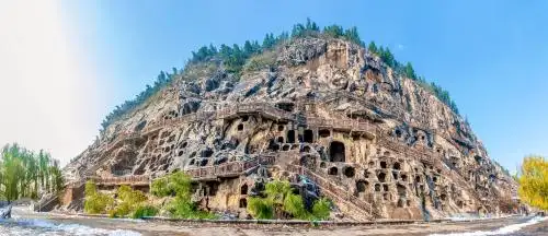 中国河南洛阳龙门石窟西山石窟