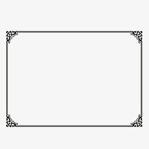 长方形边框素材免费下载_觅元素