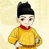 呆萌皇帝卡通图片_微信头像图片大全