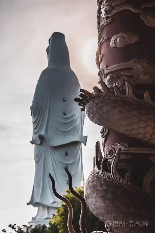 越南中部岘港的佛像