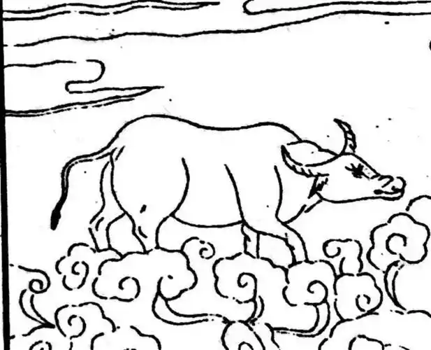 牛的图片大全大图简笔画 牛的简笔画图片大全集简单