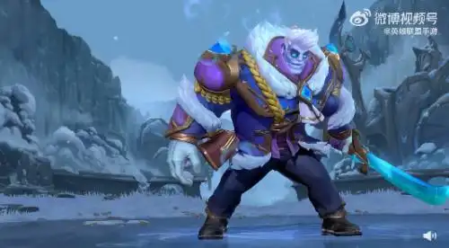 英雄联盟手游蒙多冰雪节皮肤 蒙多-冰封王子上线_蚕豆网新闻