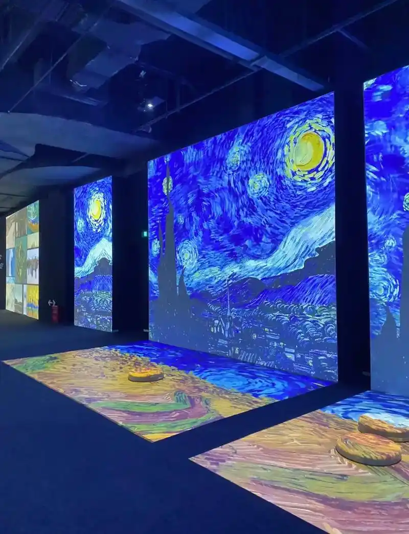 武汉梵高星空艺术馆 拍照的好去处.