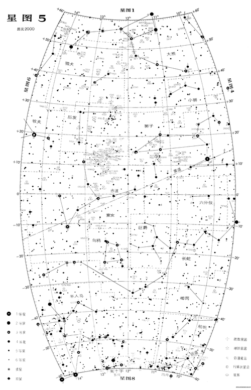 发一组星图可以拷贝到手机上查星也可打印