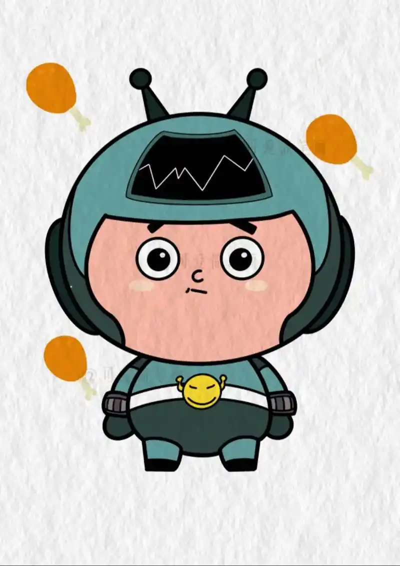 一学就会的小小怪简笔画教程来了! #开心超人 #开心 - 抖音