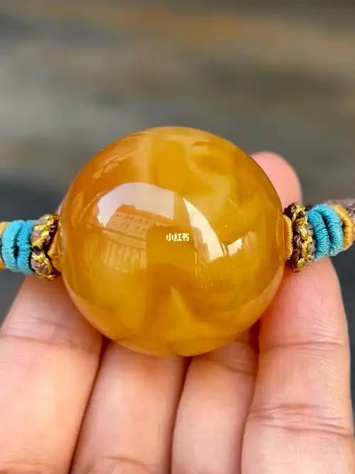 超级妖的蜜蜡锁骨链