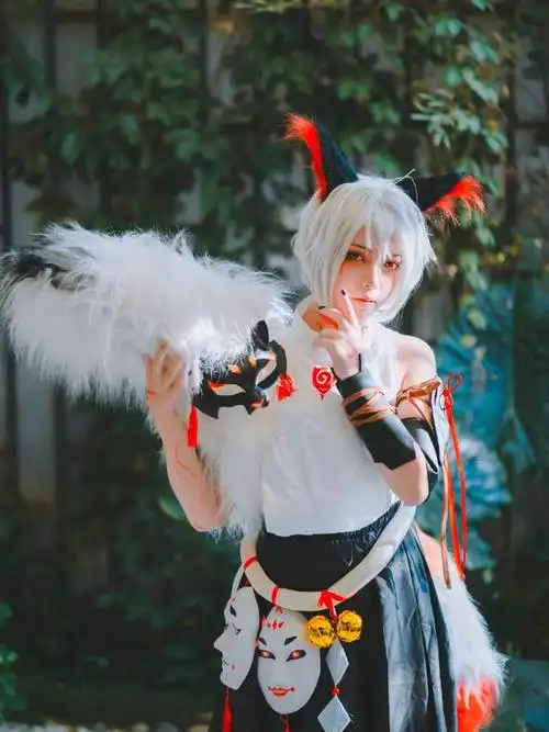 阴阳师白藏主cos:只要有小白在,大家一定会没事的