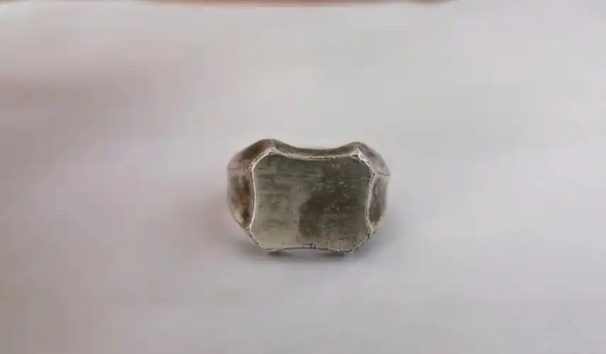 晚清民国老银戒指