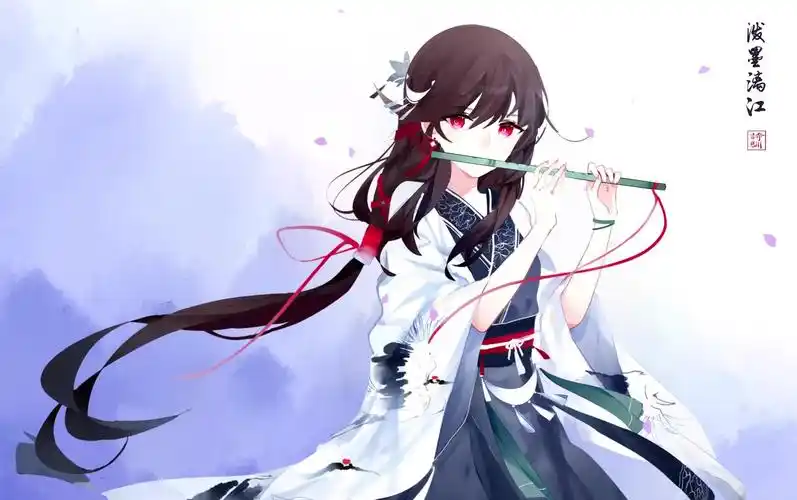 【动态壁纸】古风少女_哔哩哔哩_bilibili