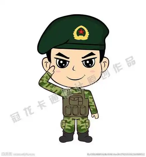 特种兵简笔画 特种兵简笔画 狙击手