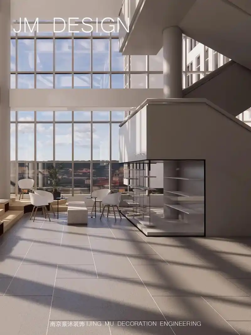 办公楼使得不同空间场景 - 抖音