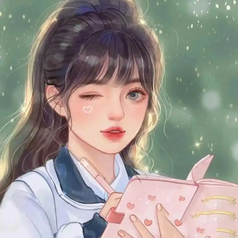 好看霸气女学生头像