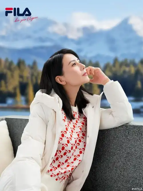 fila时尚运动代言人高圆圆##fila 摩登周末