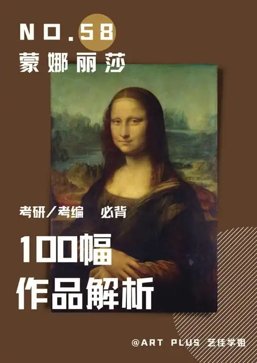 0058蒙娜丽莎必背166066066幅作品解析
