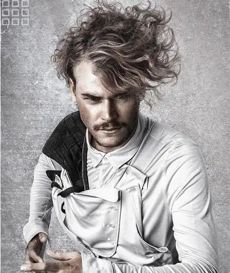 21款男士凌乱发型